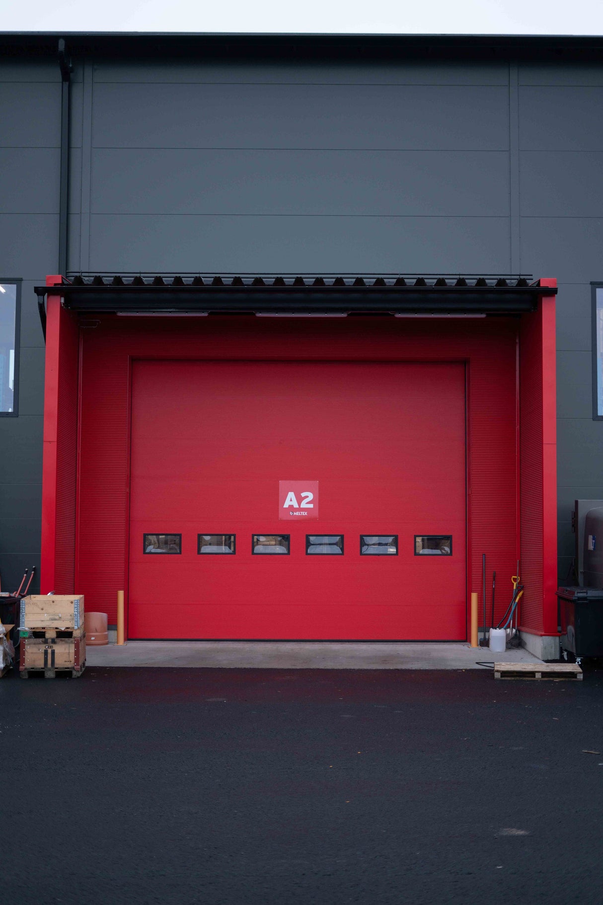 Takskjutport Turner 40 RAL9006