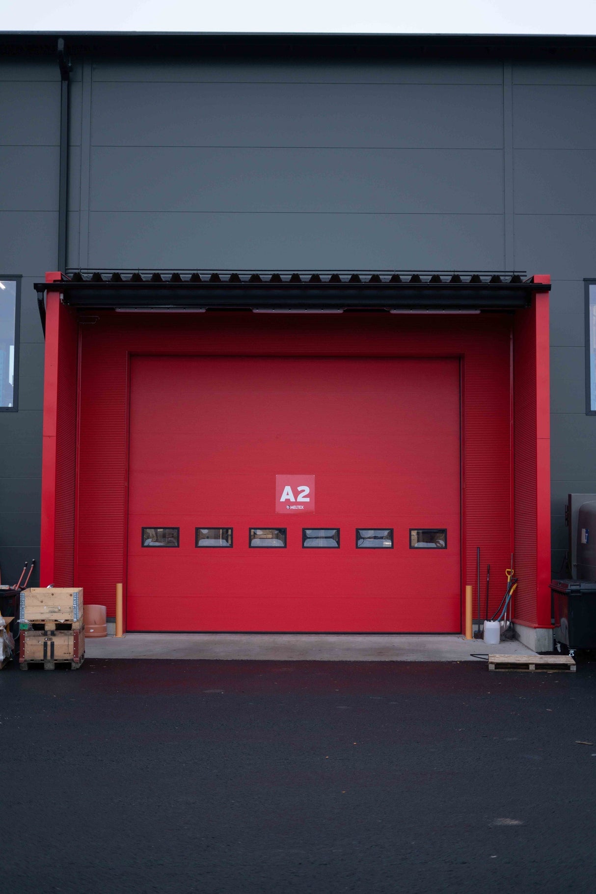 Takskjutport Turner 40 RAL9005