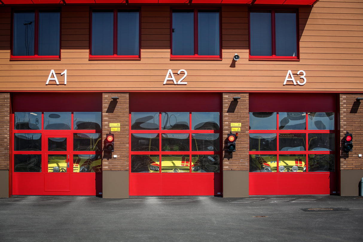 Takskjutport Turner 40 RAL3000