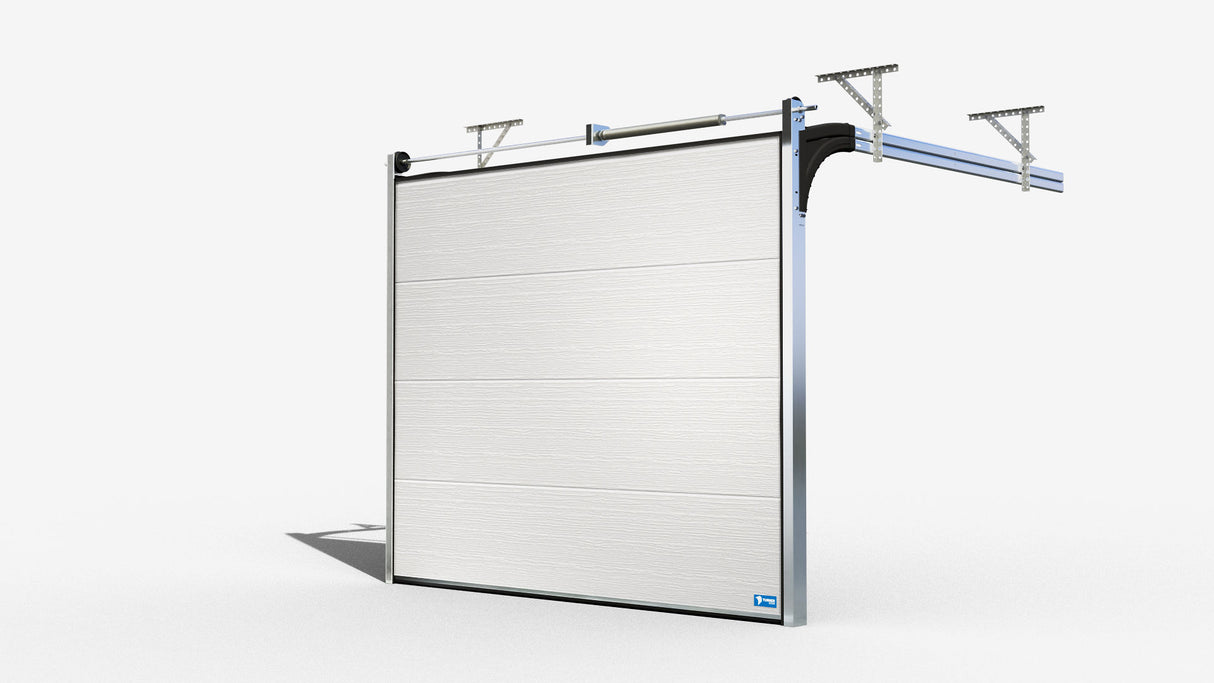 Garageport Turner 200P - Bred panel - Träfiber