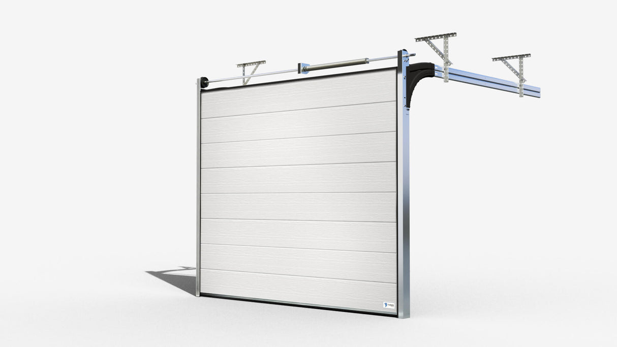Turner Door garageportar, Turner 220 economic takskjutport, garageport, vit