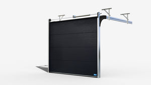 Garageport Turner 200P - Bred panel - Träfiber